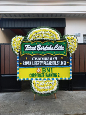 Papan Bunga Duka di Yogyakarta