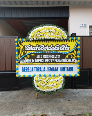 Papan Bunga Duka di Yogyakarta