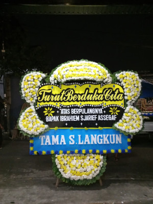 Papan Bunga Duka di Yogyakarta