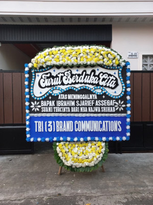 Papan Bunga Duka di Yogyakarta